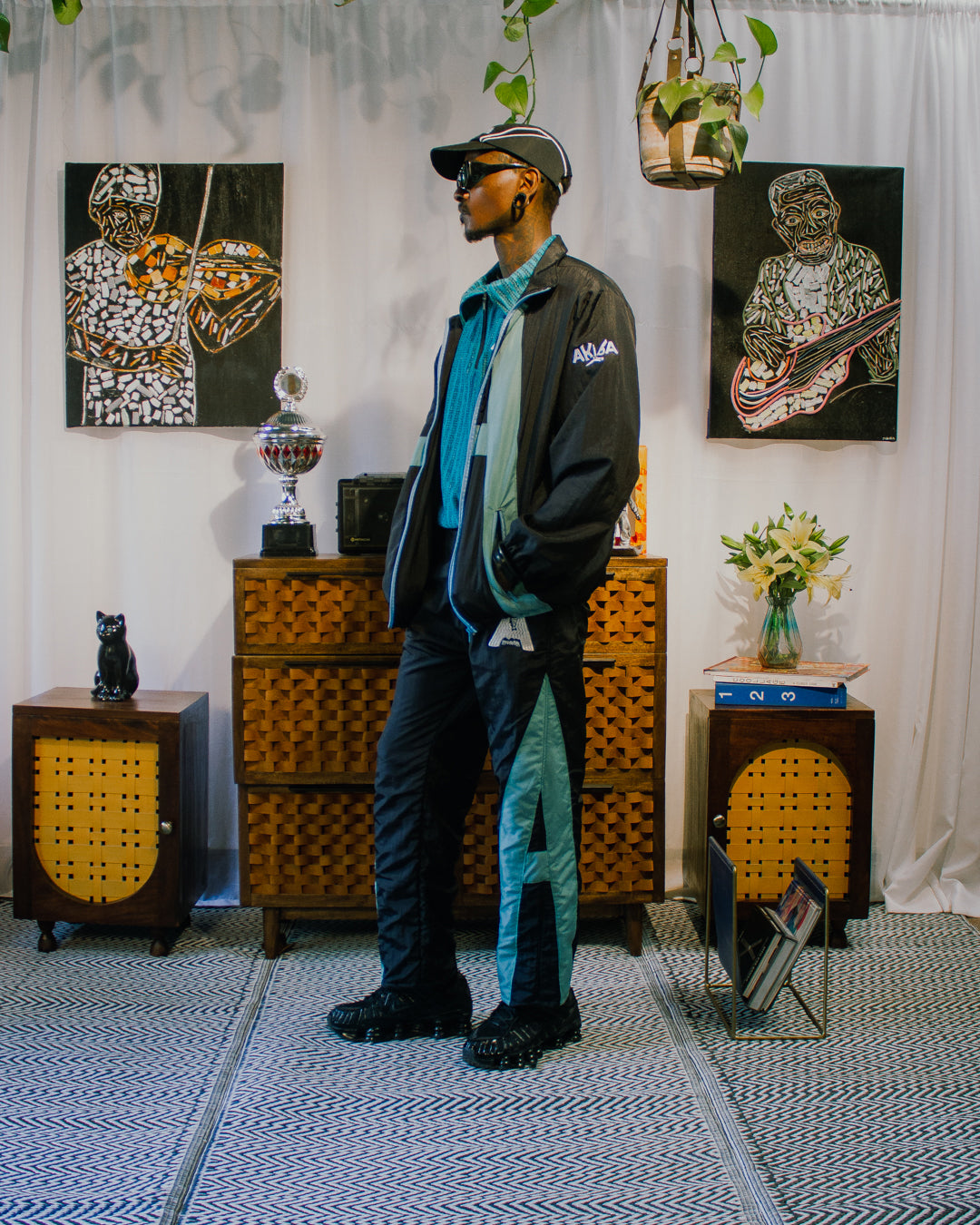 Tripple A sage trackpant