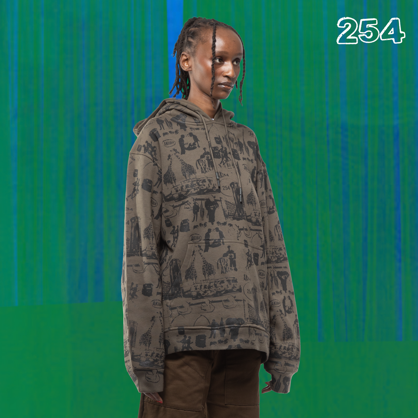 254 print Hoodies
