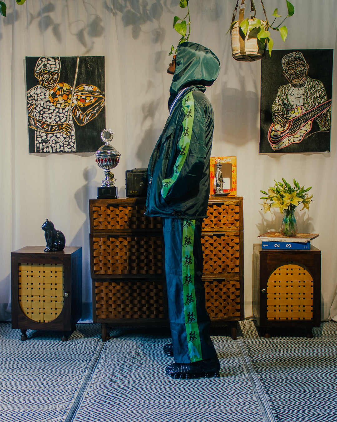 Emerald track jacket