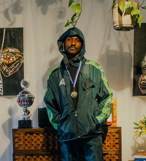 Emerald track jacket