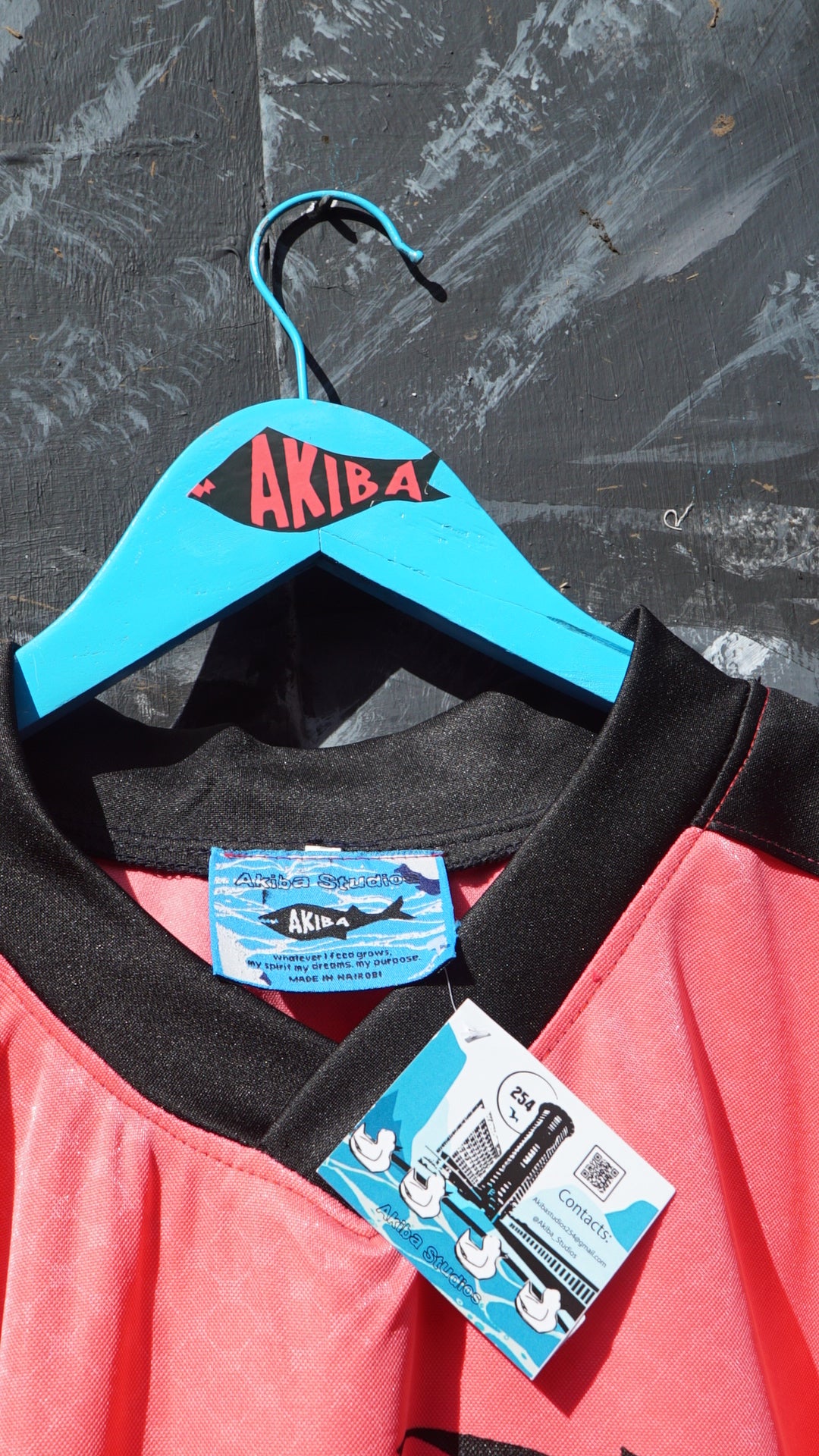 Pink oyster Jersey