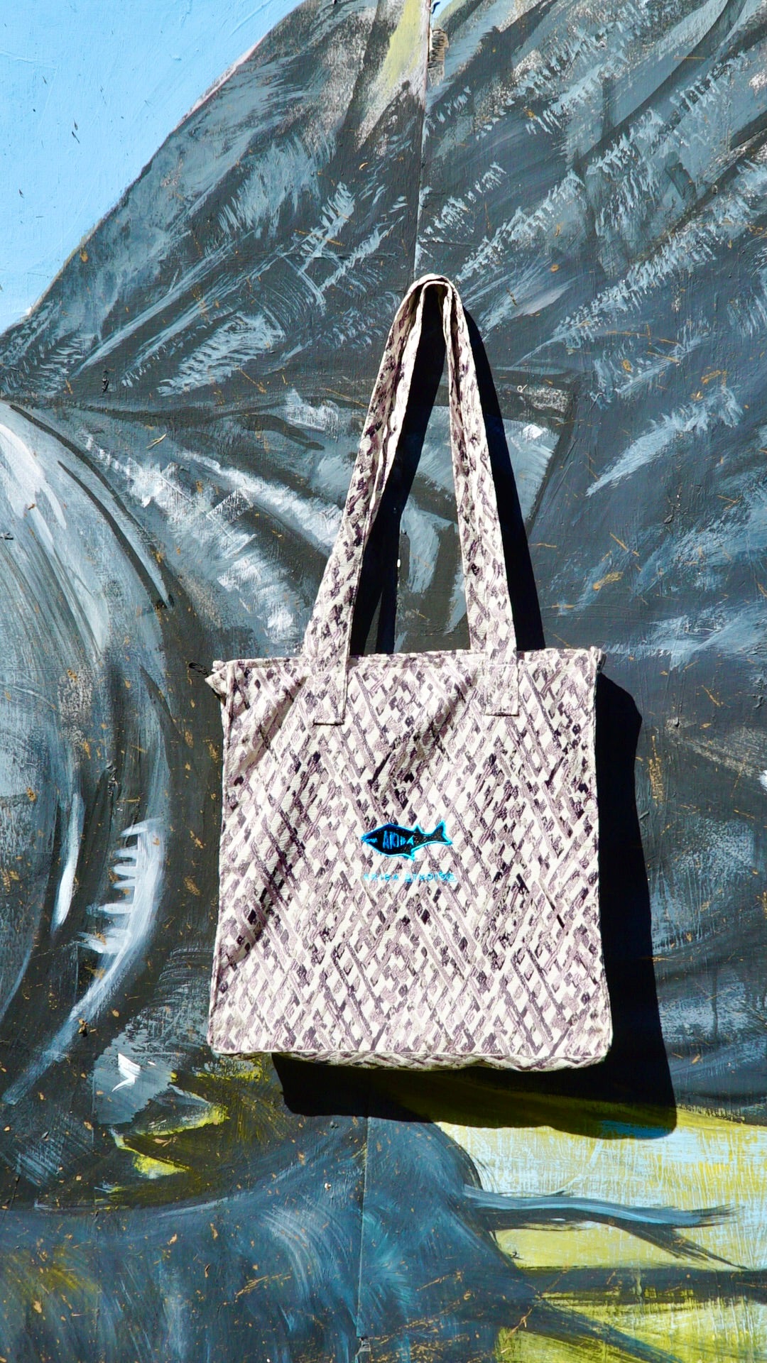Tanzanite tote bag