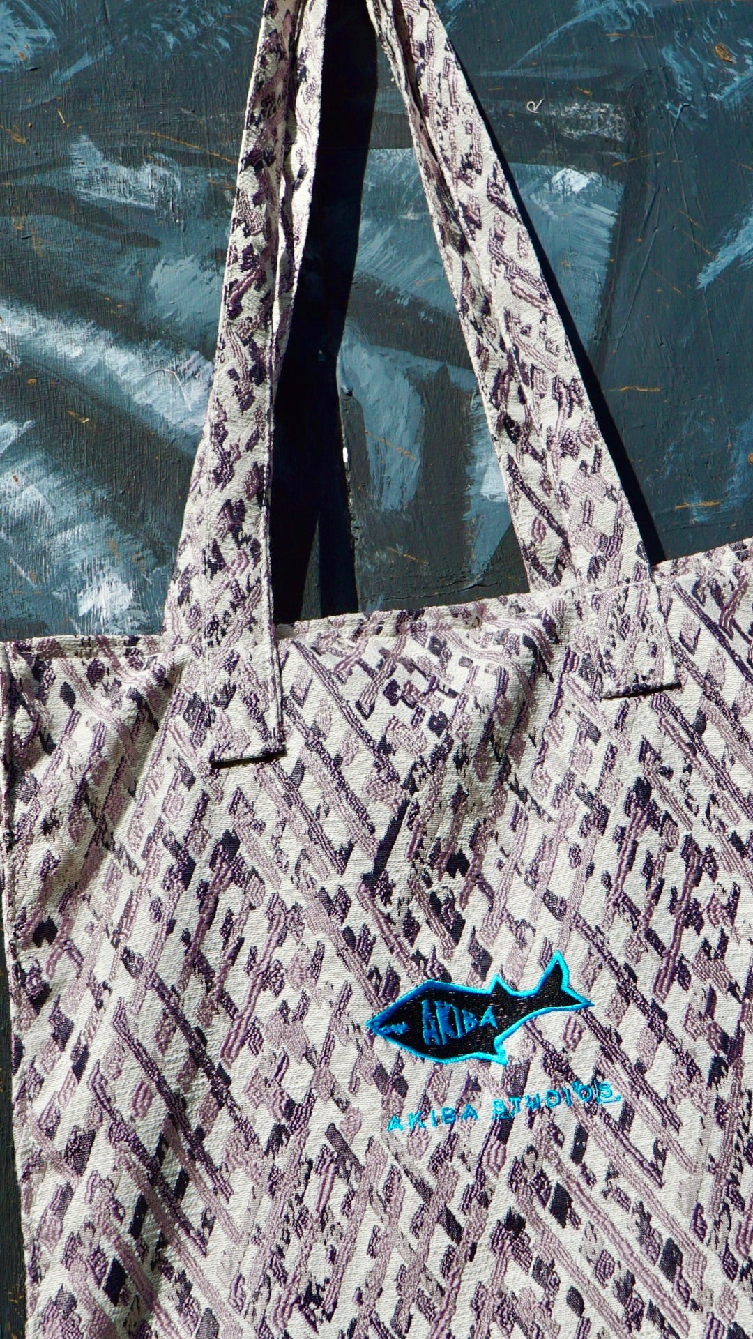 Tanzanite tote bag