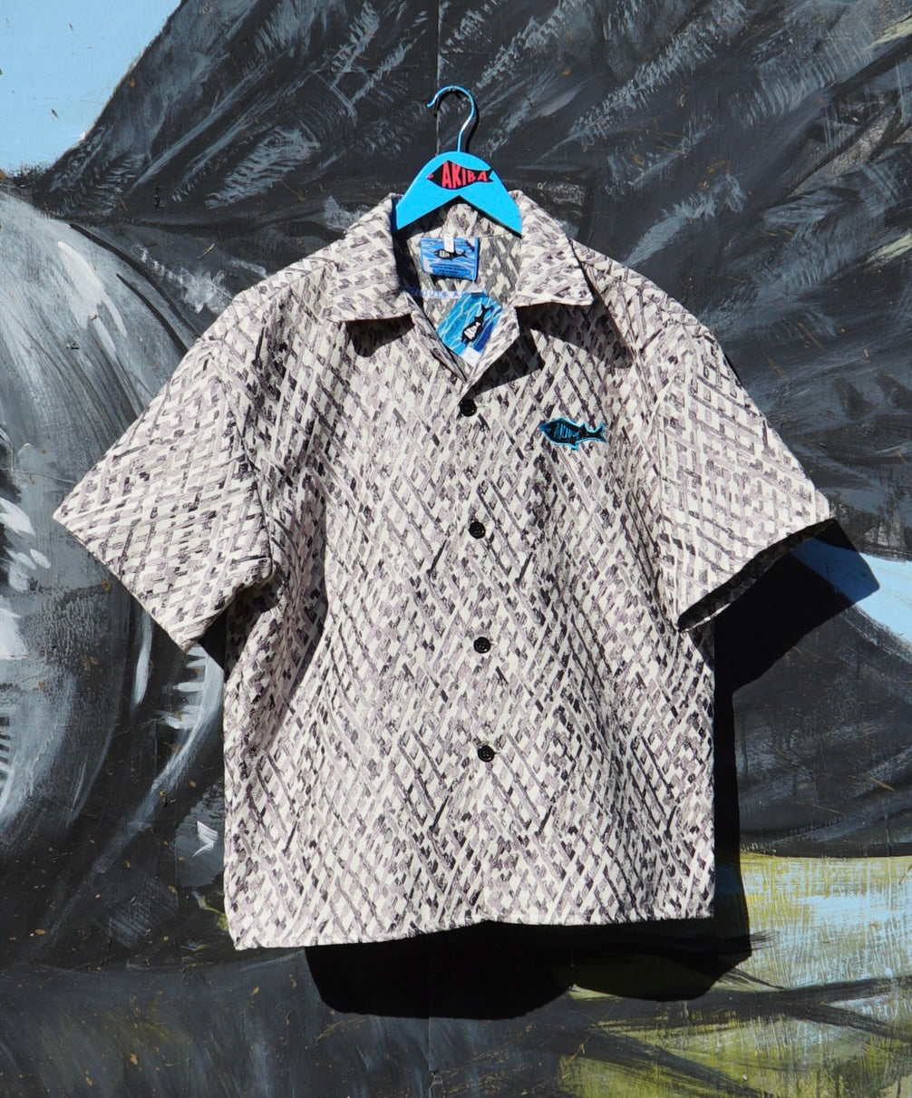 Tanzanite Jacquard casino shirt