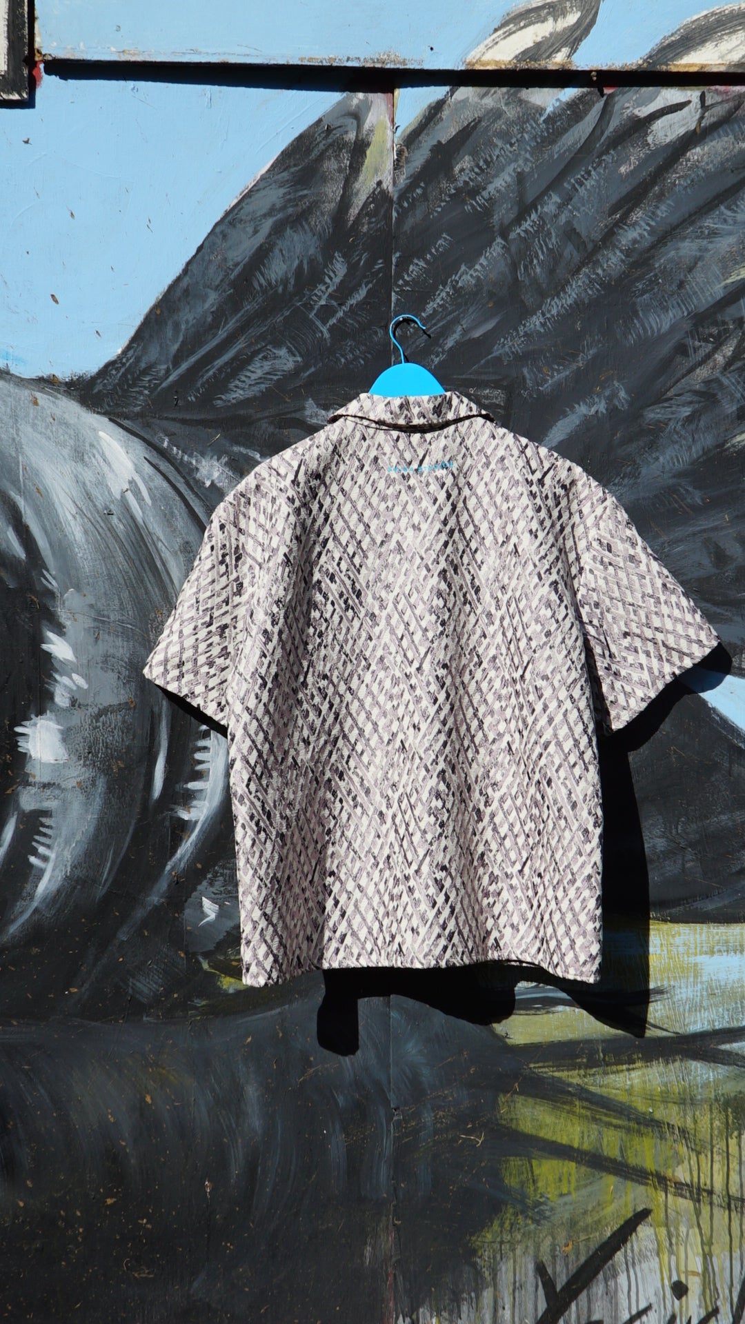 Tanzanite Jacquard casino shirt