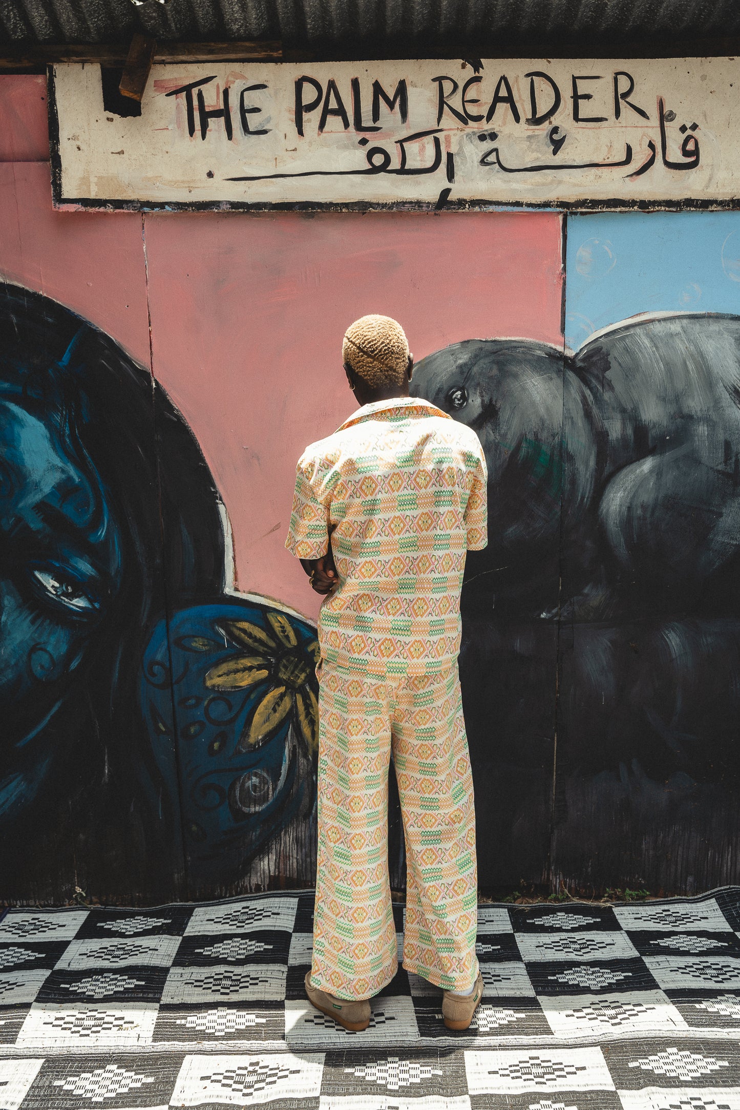 Geometry resort pants