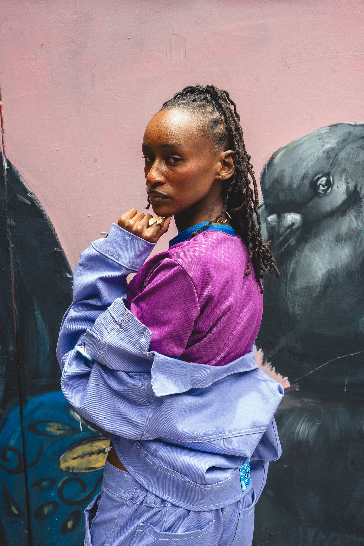Amethyst Cropped Jacket