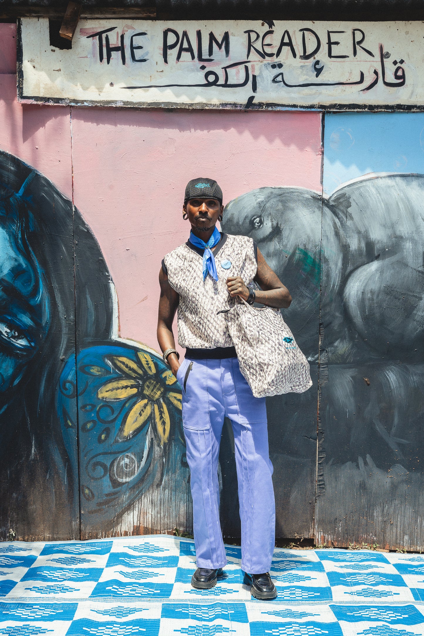 Amethyst pleated pants