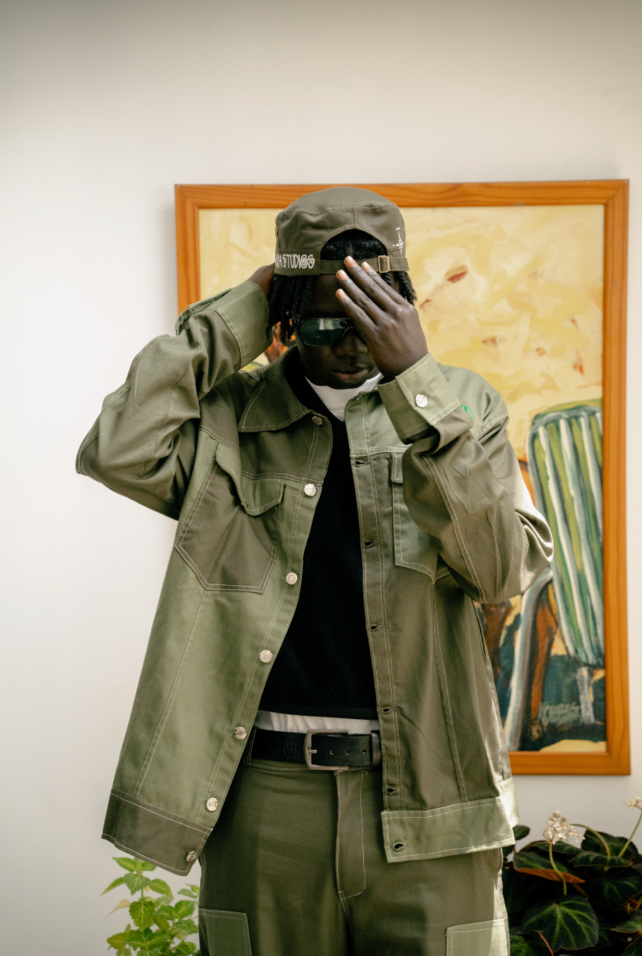 Mowgli two-tone Khaki Jacket