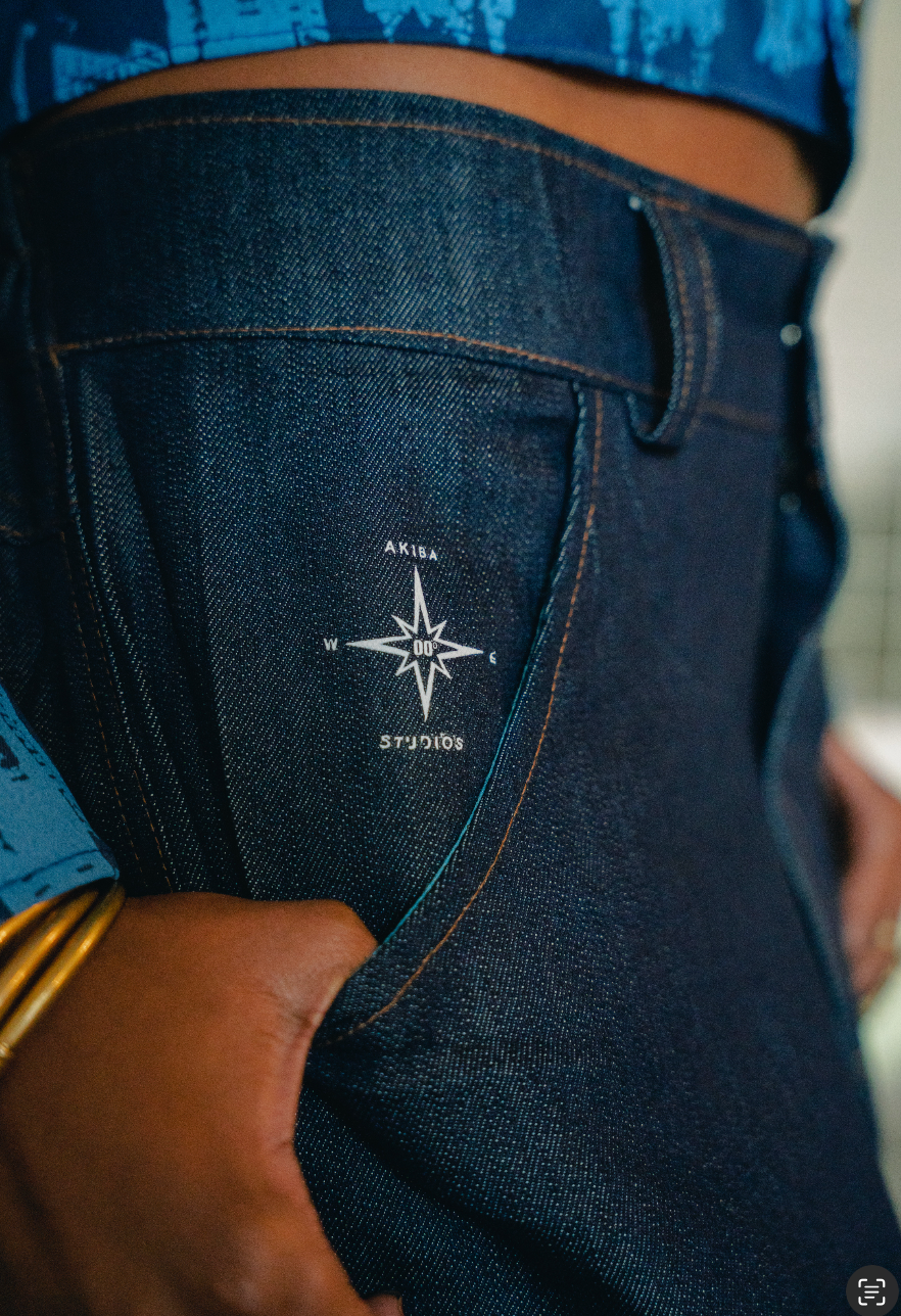 The Alphabet Denim pants