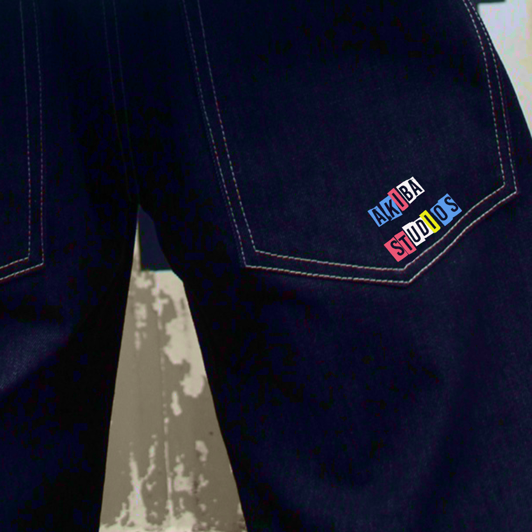 The Alphabet Denim pants