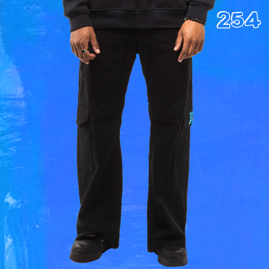 Utility black Cargo pants