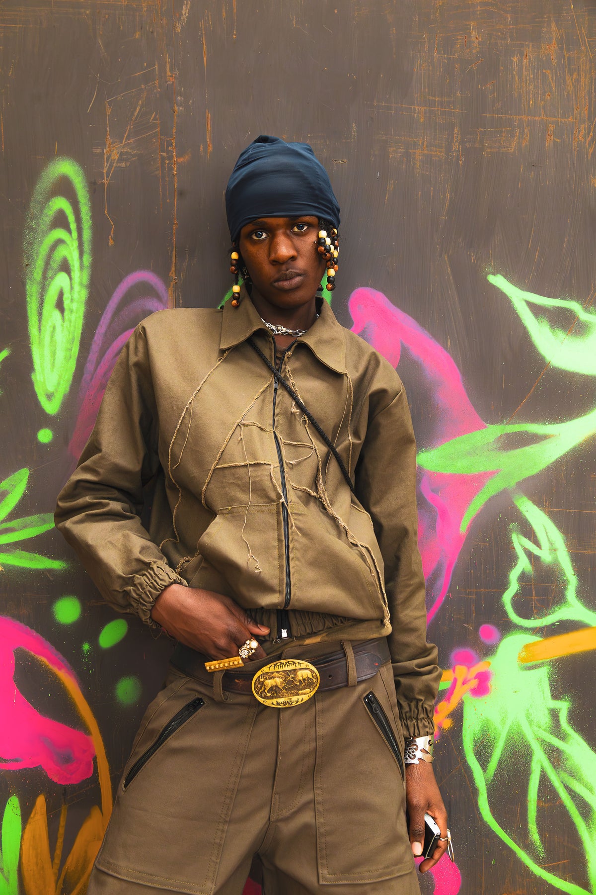 Obsidian green Jacket