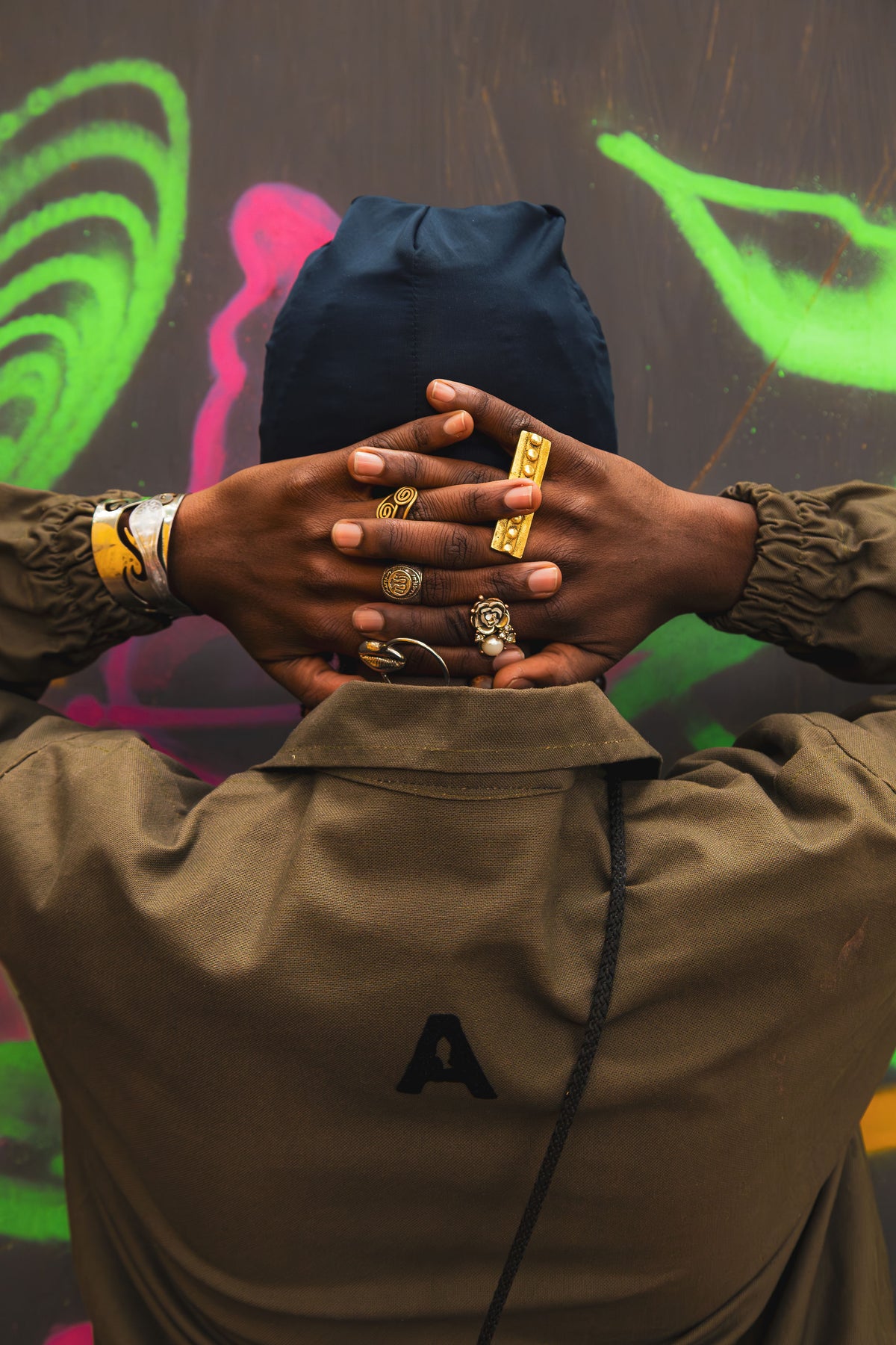 Obsidian green Jacket