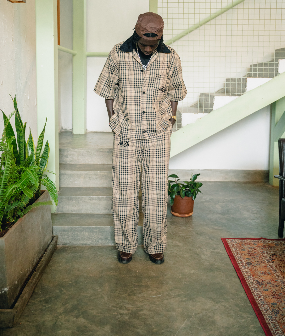 Tiramisu Plaid Pants